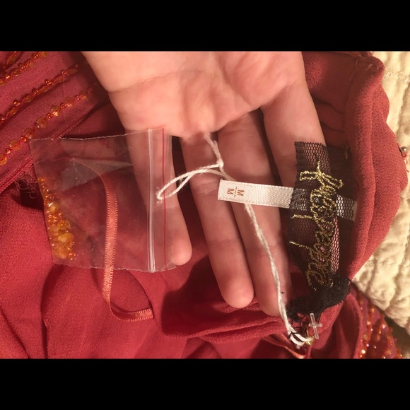 Free people be mine mini dress! Size medium - Picture 4 of 5